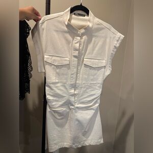 Zara Beige Mini Dress